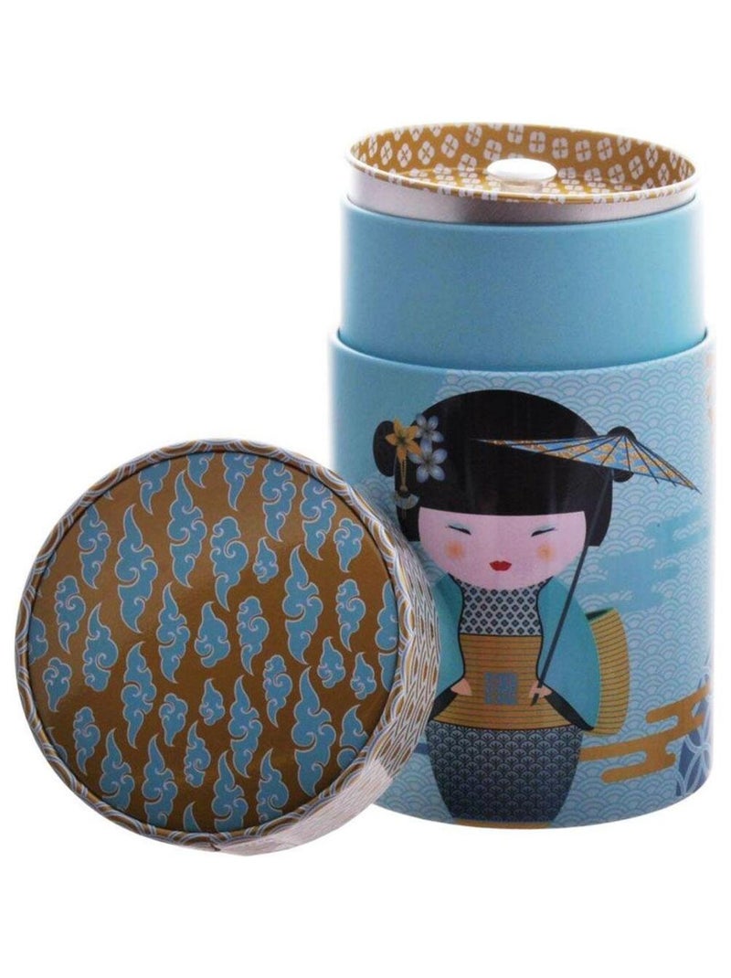 Petite boite Little Geisha pour le thé Bleu - Kiabi