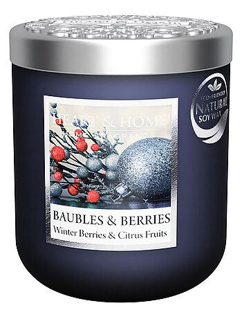 Petite bougie à la cire de soja boules enchantées