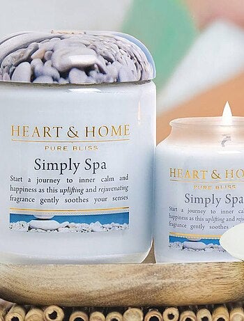 Petite bougie éveil des sens à la cire de soja