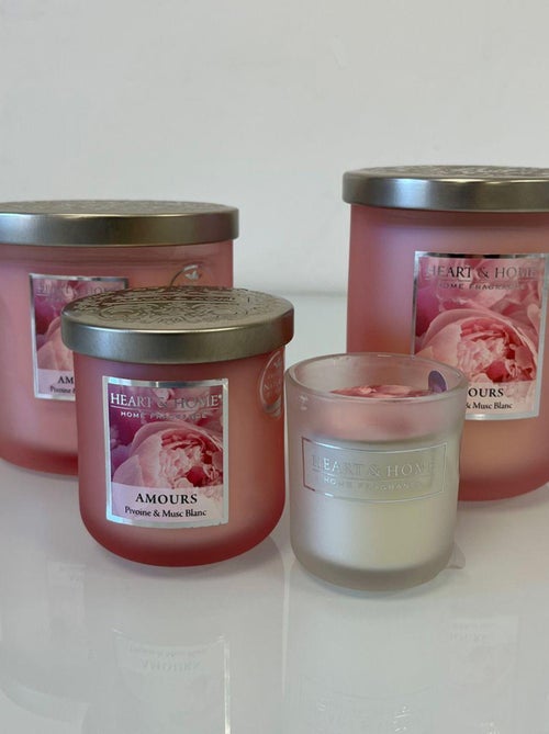 Petite bougie heart and home amour - Kiabi