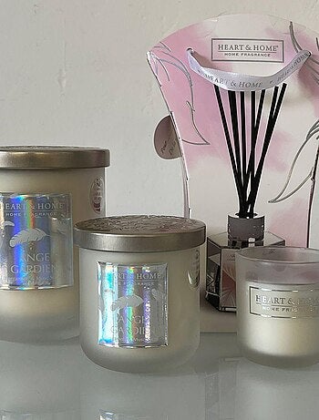 Petite bougie heart and home ange gardien à la cire de soja