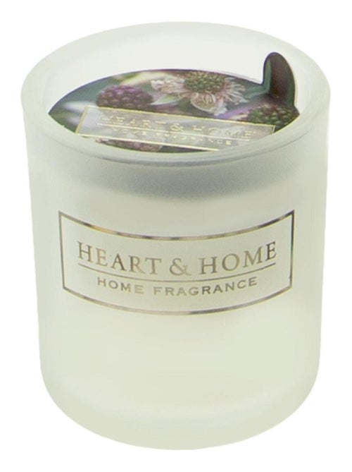 Petite bougie heart and home mûre des bois - Kiabi