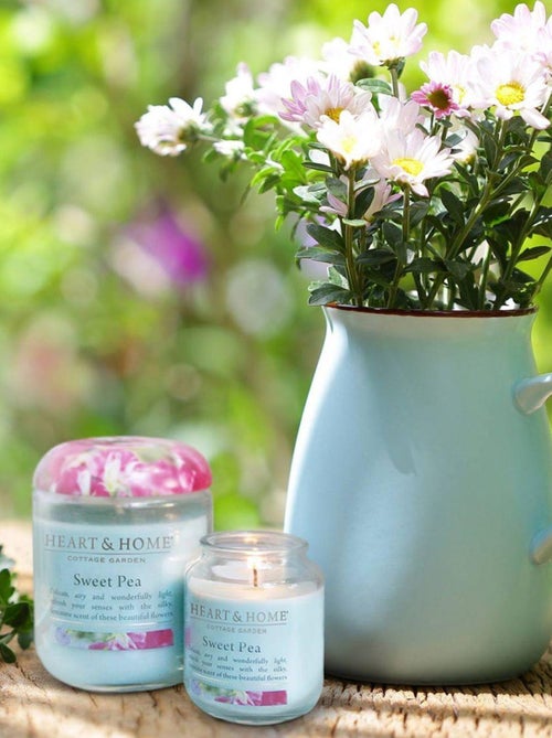 Petite Bougie pois de senteur à la cire de soja - Kiabi