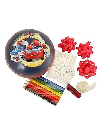 Petite boule garnie en métal Cars