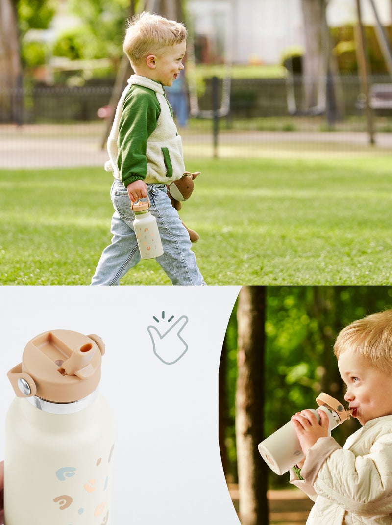 Petite gourde en inox 'Babymoov' Beige - Kiabi