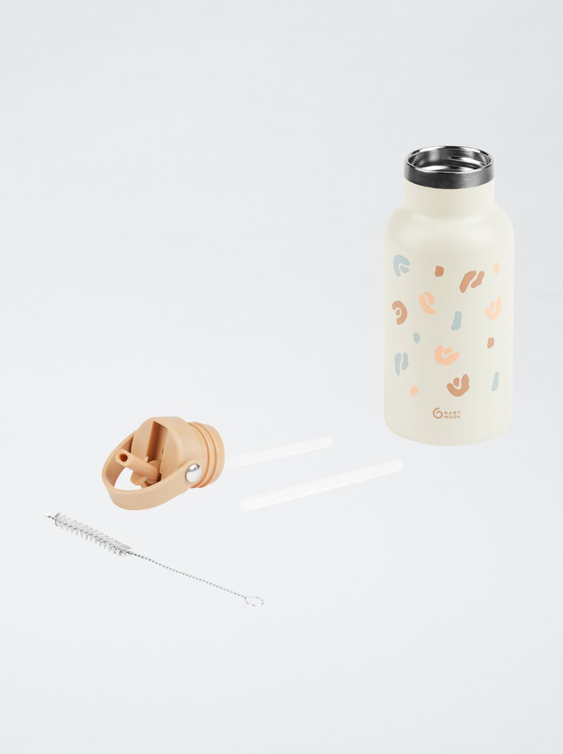 Petite gourde en inox 'Babymoov' Beige - Kiabi