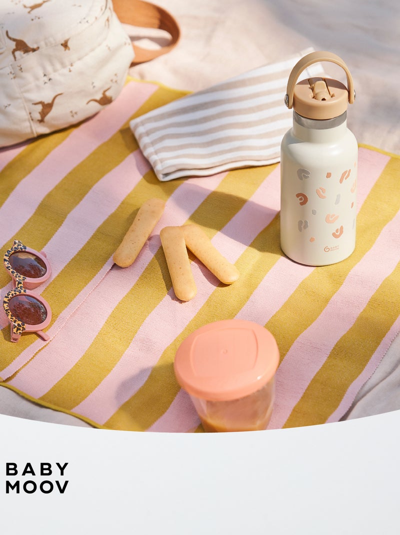 Petite gourde en inox 'Babymoov' Beige - Kiabi