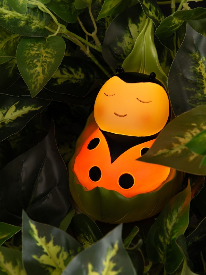 Petite lampe veilleuse Coccinelle Rouge - Kiabi