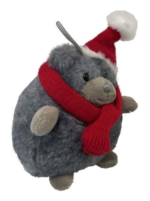 Petite peluche ours décoration de sapin - Kiabi