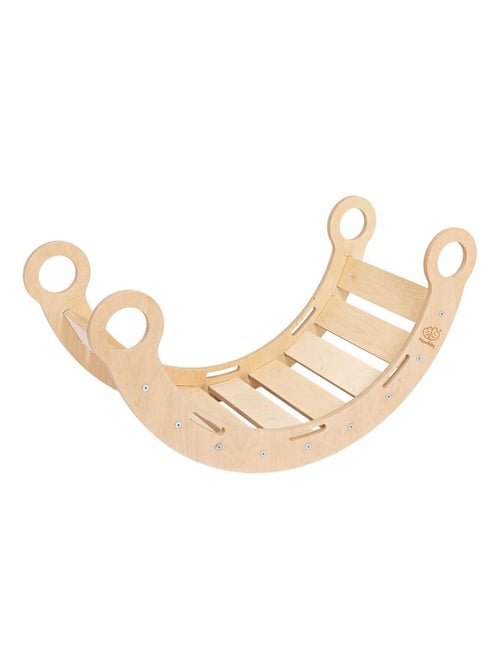 Petite Planche à Bascule pour Enfants classique Toboggan et échelle avec oreiller - Kiabi