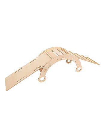 Petite Planche à Bascule pour Enfants classique Toboggan et échelle avec oreiller