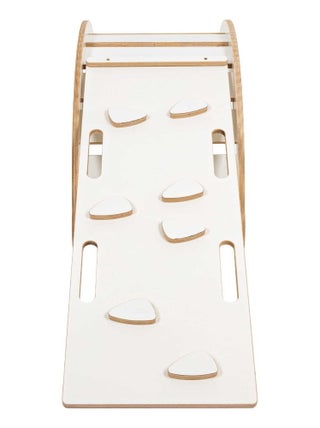 Petite Planche à Bascule pour Enfants Échelle avec oreiller