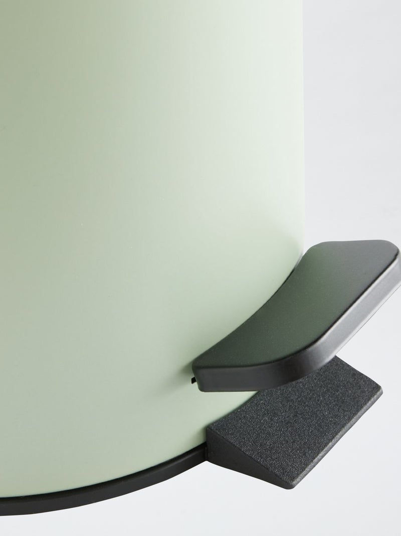 Petite poubelle de salle de bain VERT - Kiabi