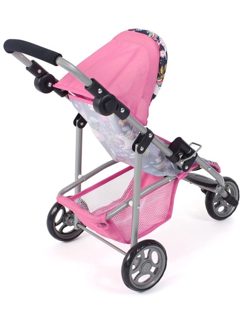 Petite poussette de jogging LOLA Licorne pour poupée - Kiabi