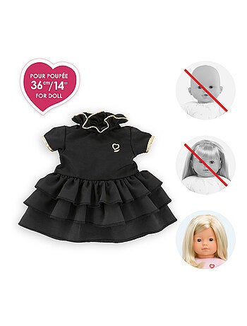 Petite Robe Noire pour poupée ma Corolle