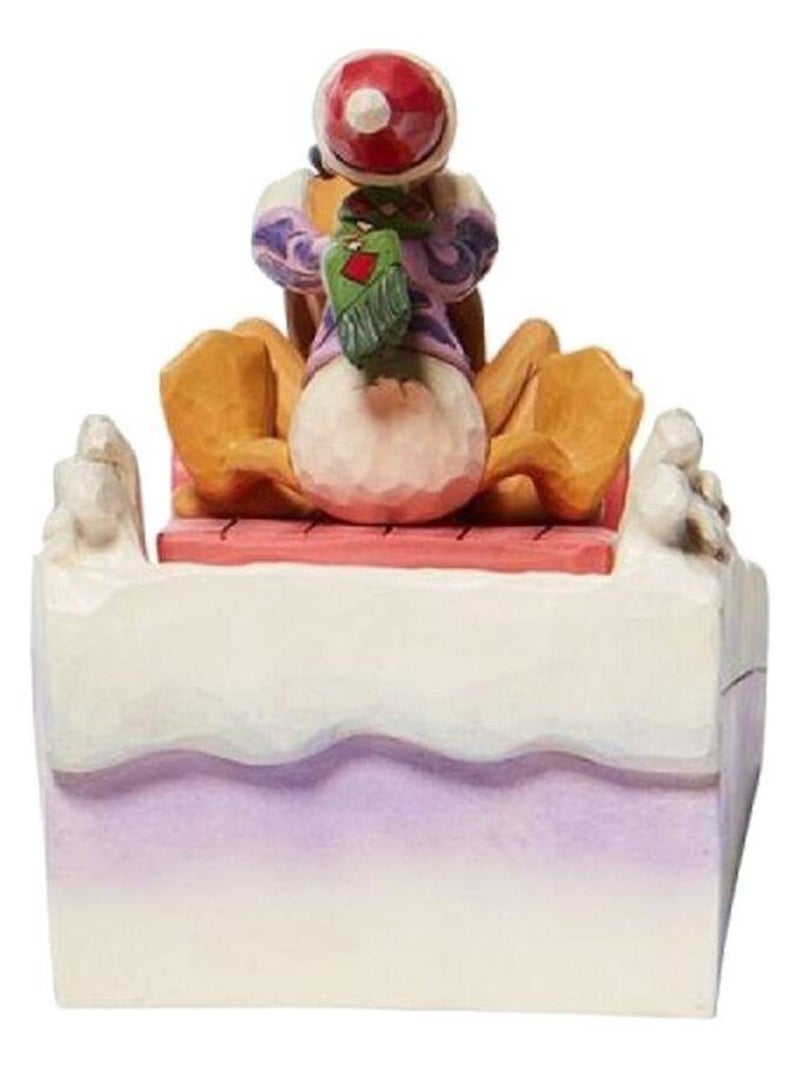 Petite statuette de Collection Pluto et Donald Multicolore - Kiabi