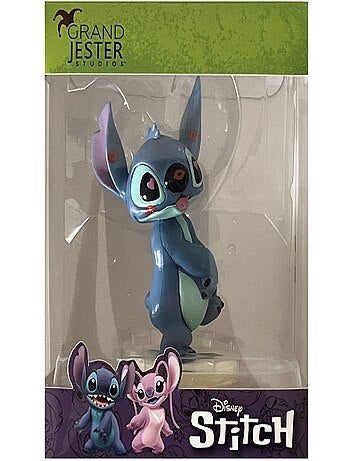 Petite statuette de collection Stitch bisous