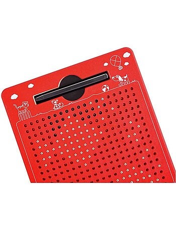 Petite tablette magnétique rouge