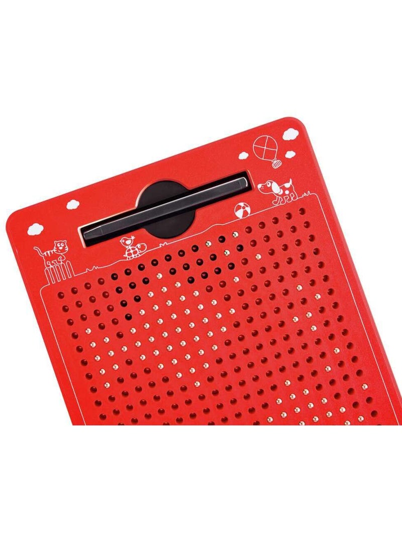 Petite tablette magnétique rouge Rouge - Kiabi
