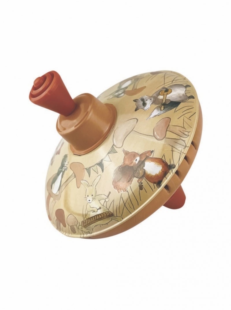 Petite Toupie Animaux musiciens Beige - Kiabi