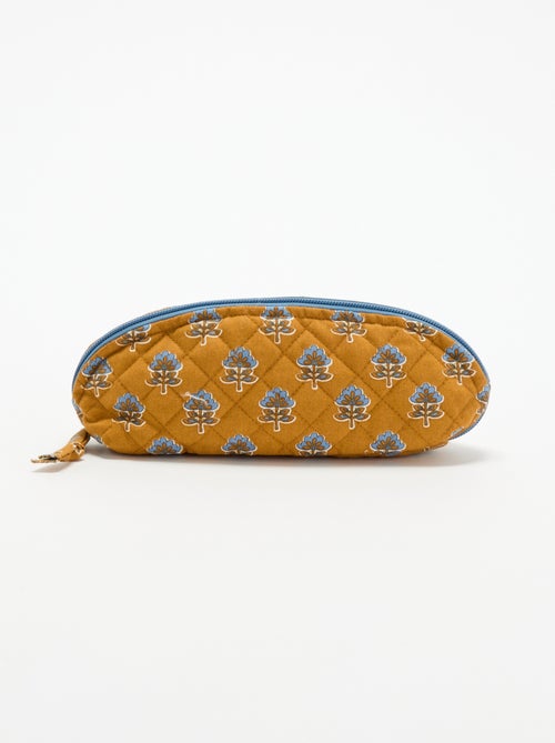 Petite trousse en textile matelassé - Kiabi Petite trousse en textile matelassé - Kiabi