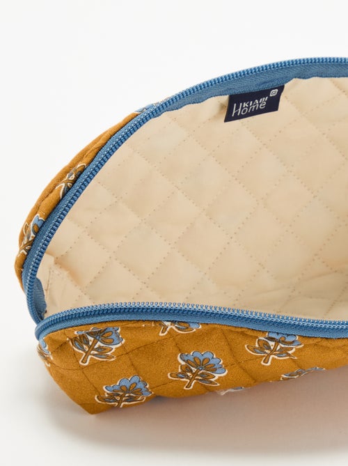 Petite trousse en textile matelassé - Kiabi Petite trousse en textile matelassé - Kiabi