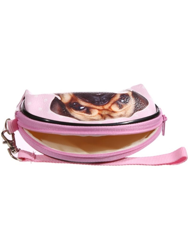 Petite trousse ou porte monnaie Carlin Rose - Kiabi