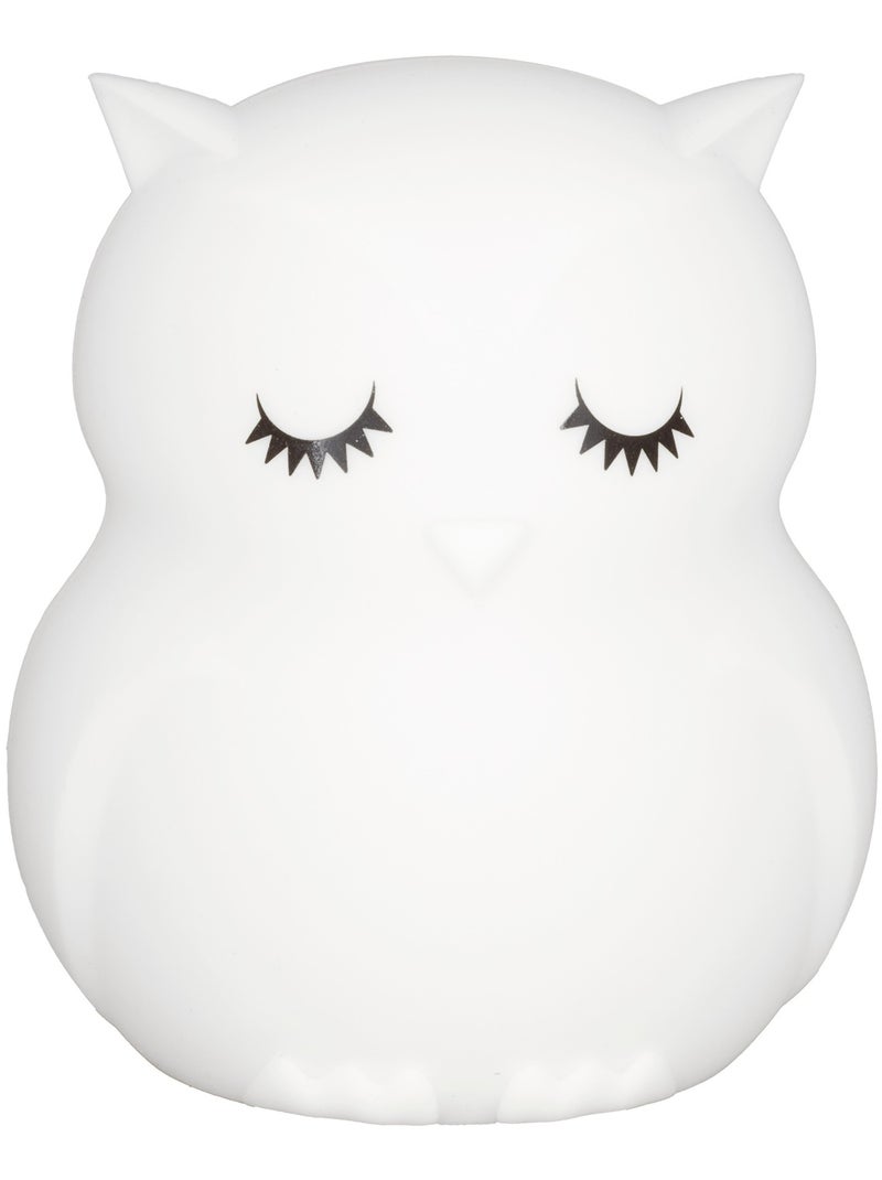 Petite veilleuse Hibou Blanc - Kiabi