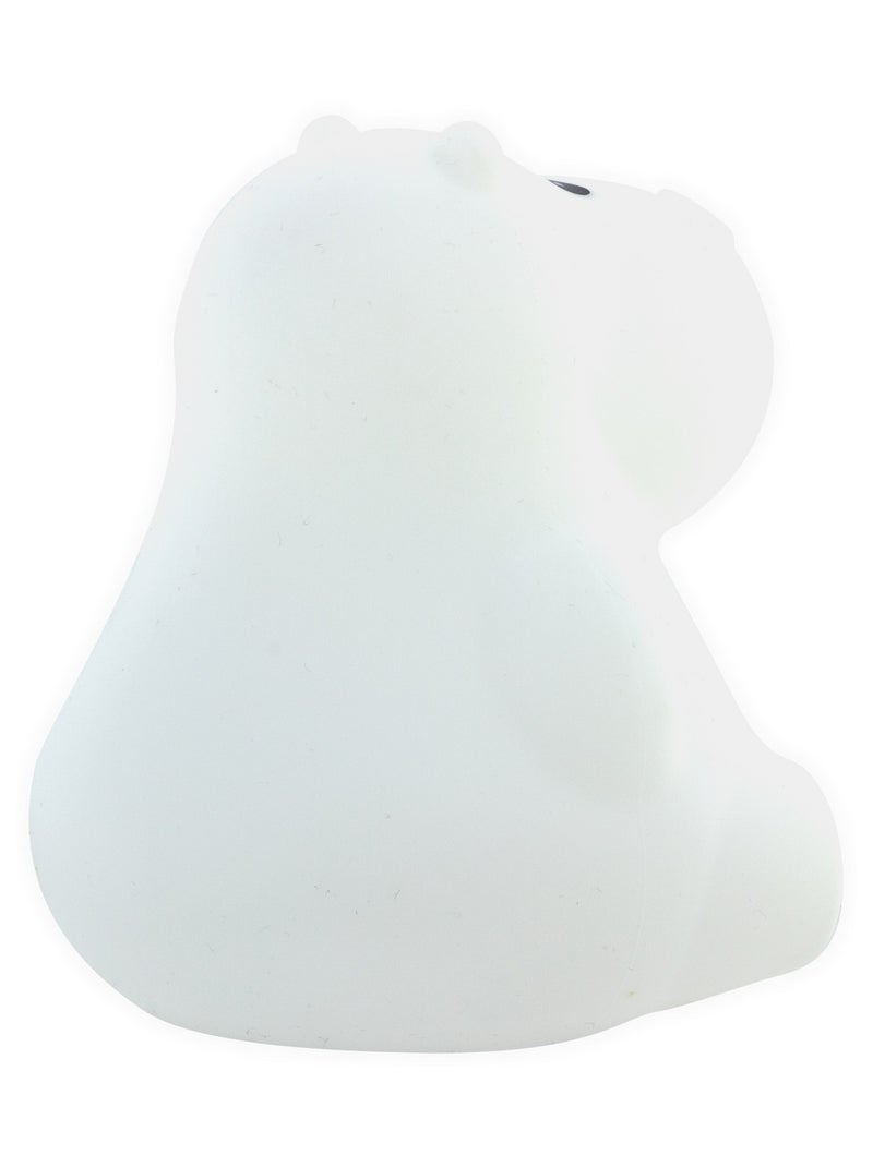 Petite Veilleuse Hippopotame Blanc - Kiabi