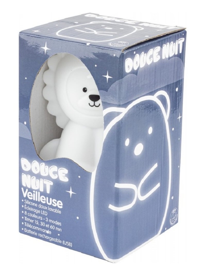 Petite veilleuse Lion Blanc - Kiabi
