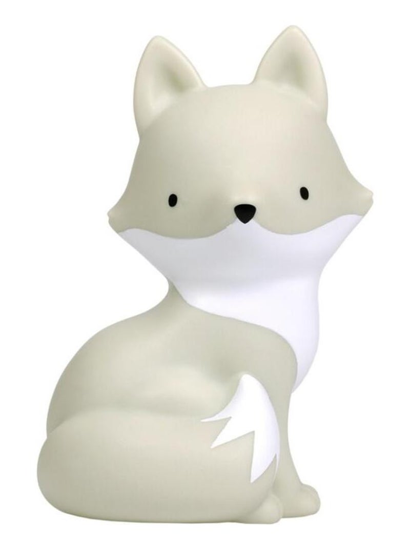 Petite veilleuse Renard arctique (13 cm) Gris - Kiabi