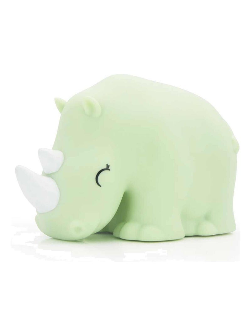 Petite veilleuse rhinocéros led à variation de couleurs Vert - Kiabi