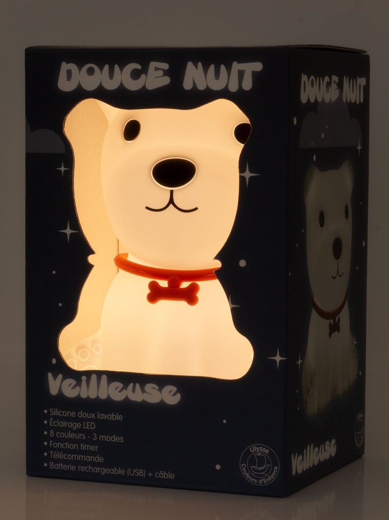 Petite veilleuse Toutou Blanc - Kiabi