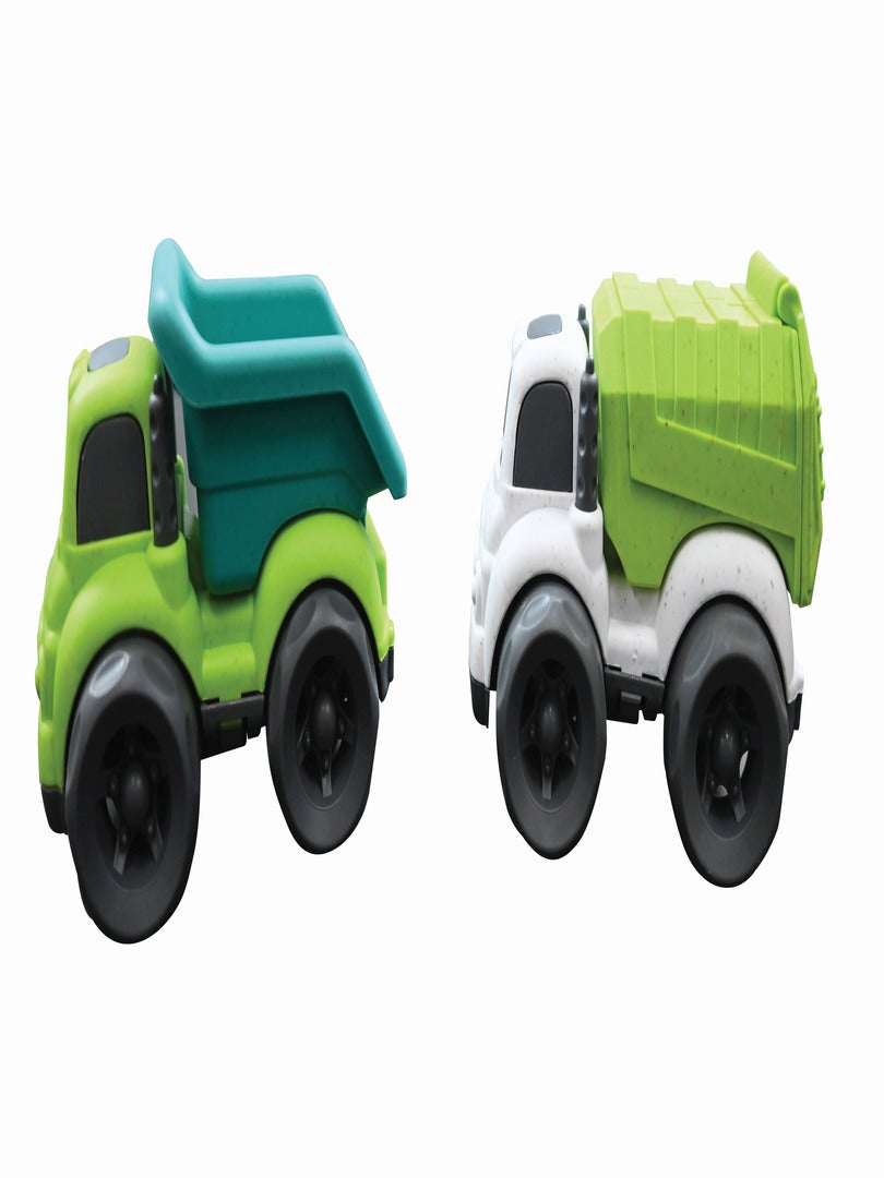 Petites Voitures - Pack De Camions 10*6.5*7cm (2 Pièces) N/A - Kiabi