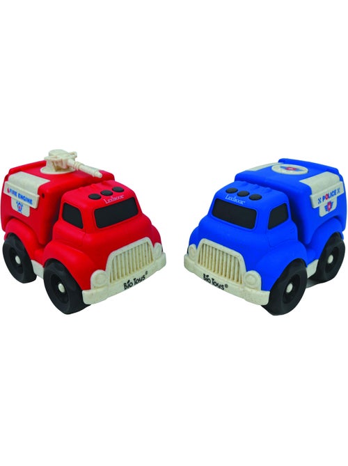 Petites Voitures - Pack de police et camion de pompier - Kiabi
