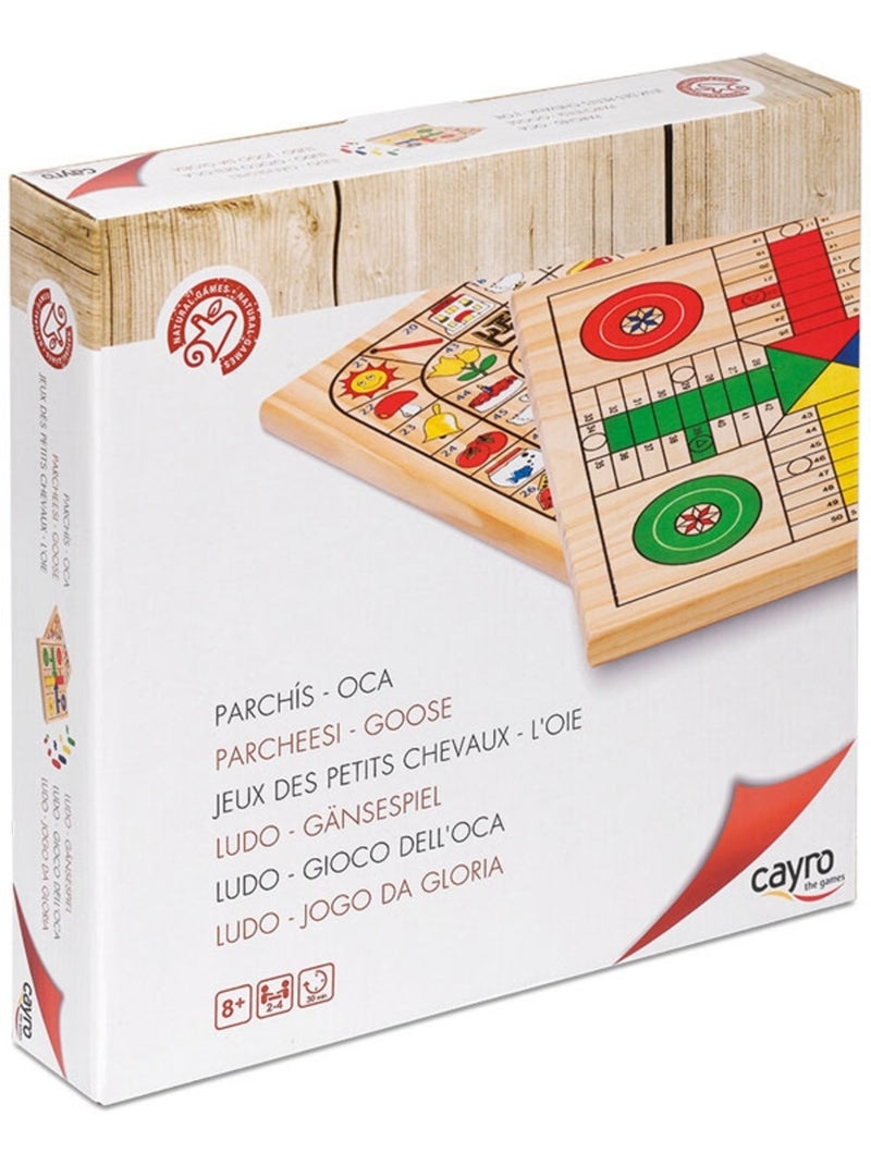Petits chevaux et jeu de l'oie Beige - Kiabi