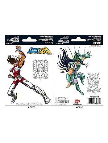 Petits Stickers Saint Seiya