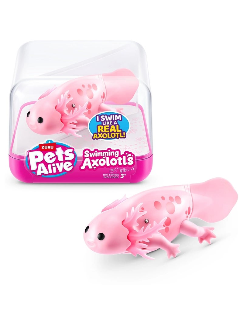 Pets Alive - Axolotls nageur, figurine Bleu - Kiabi
