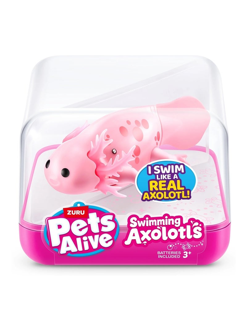 Pets Alive - Axolotls nageur, figurine Bleu - Kiabi