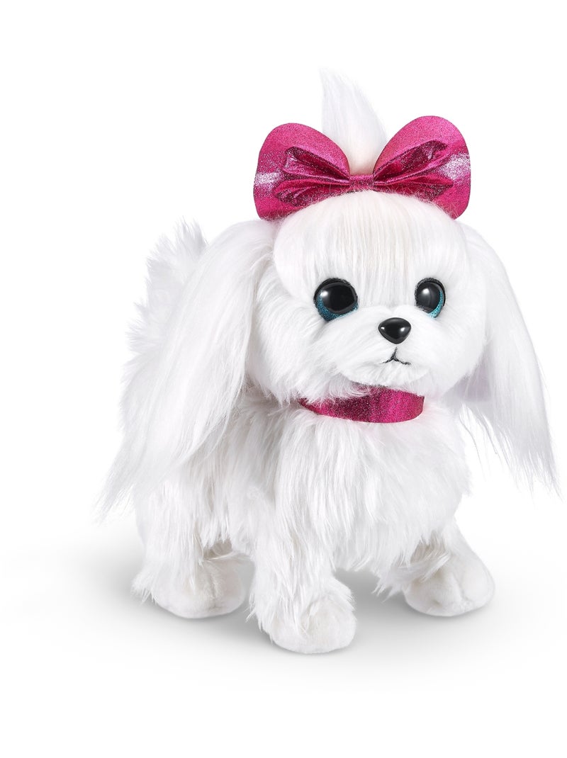 Pets Alive - Paw Paw peluche Interactive Blanc - Kiabi