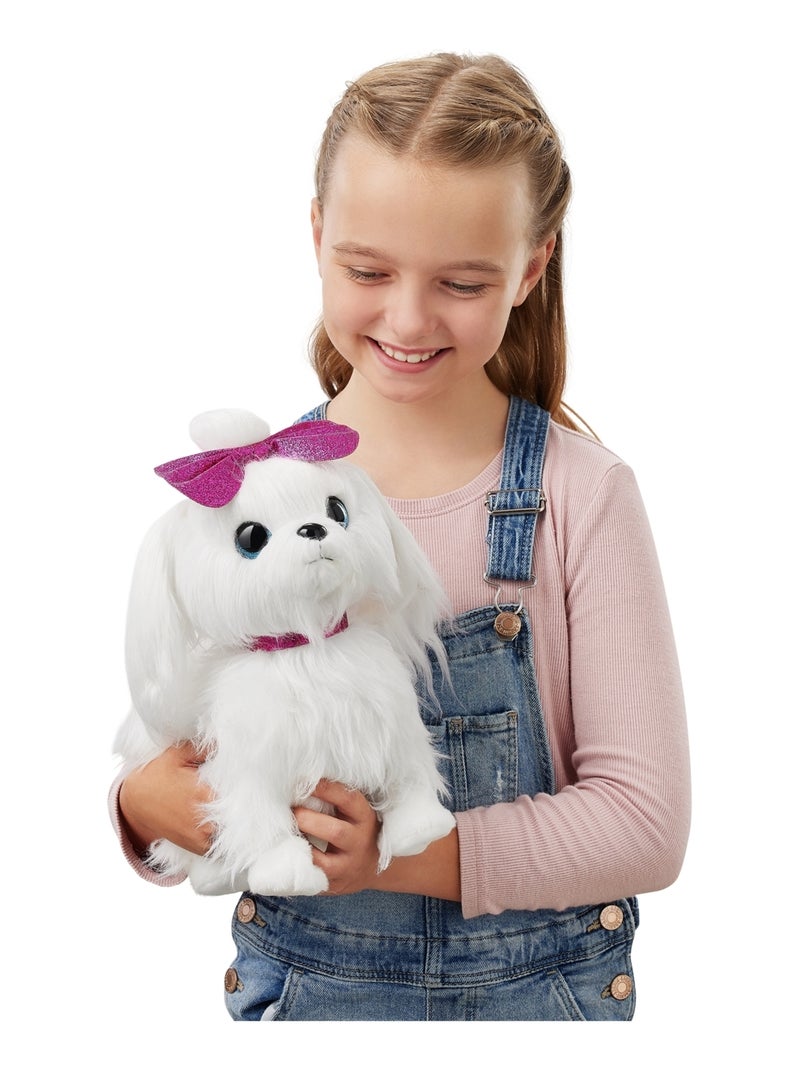 Pets Alive - Paw Paw peluche Interactive Blanc - Kiabi