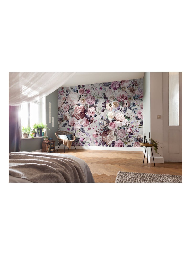 Photo murale - Belles Fleurs Multicolore - Kiabi