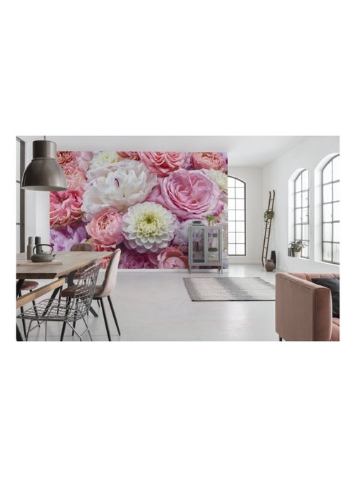 Photo murale -  Bouquet de fleurs printanier - Kiabi