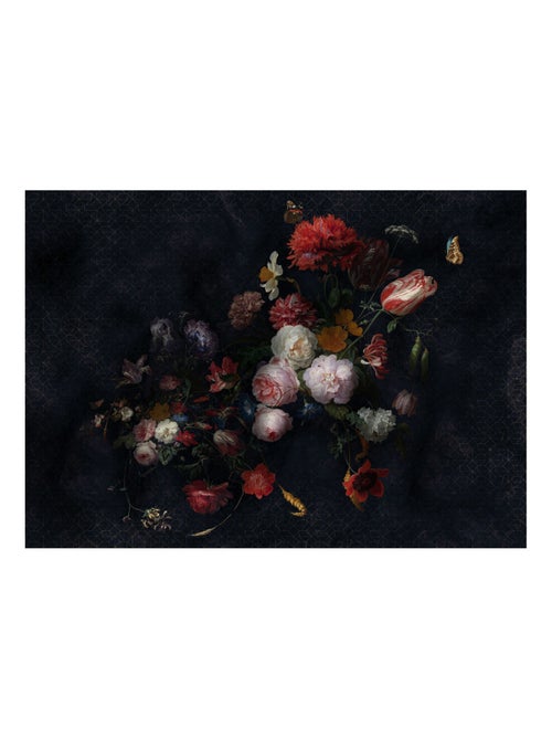 Photo murale - Bouquet De Fleurs  Sombre - Kiabi