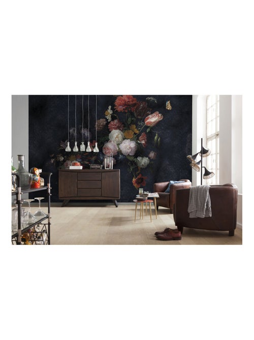 Photo murale - Bouquet De Fleurs  Sombre - Kiabi