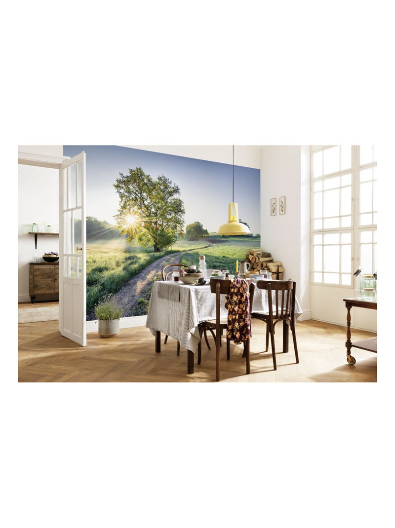 Photo murale - Chemin Campagnard Multicolore - Kiabi