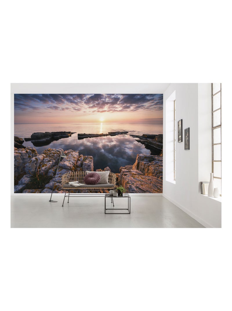 Photo murale - Couché De Soleil Multicolore - Kiabi