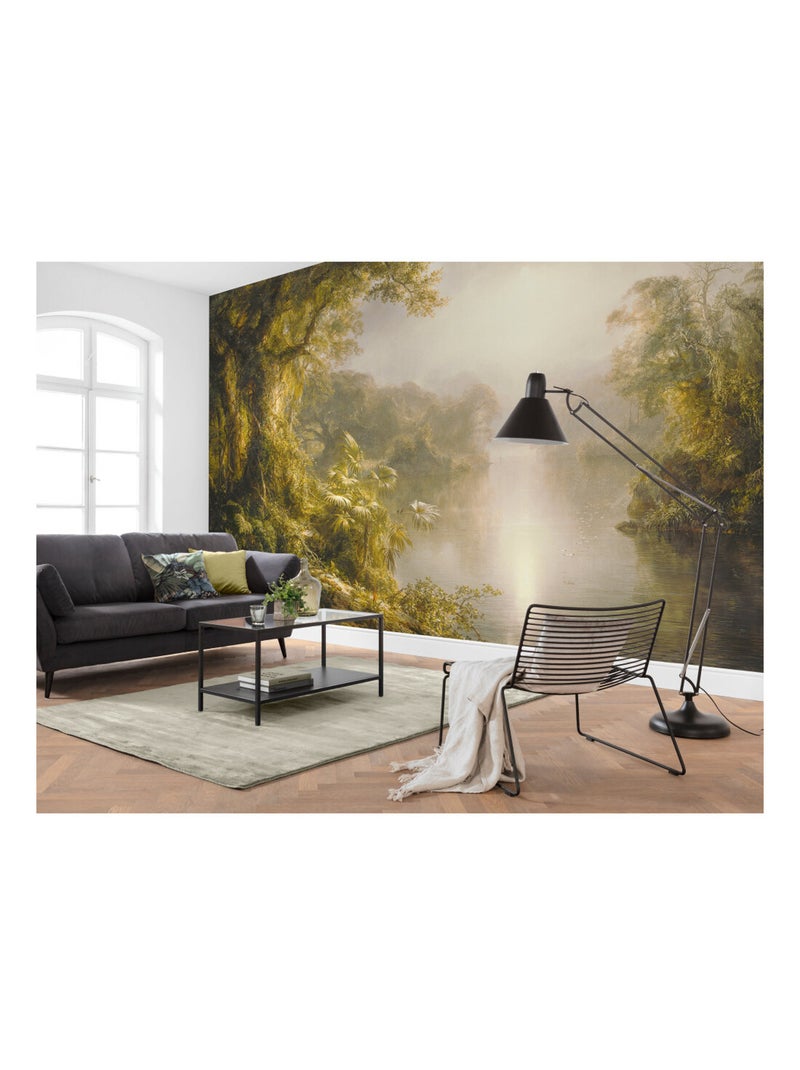 Photo murale - cours d'eau dans la Jungle Multicolore - Kiabi