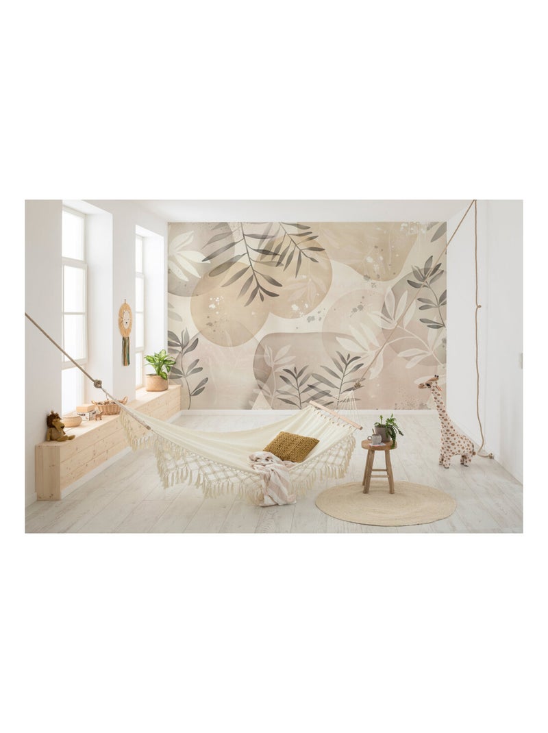 Photo murale - Feuilles De Palmiers Multicolore - Kiabi