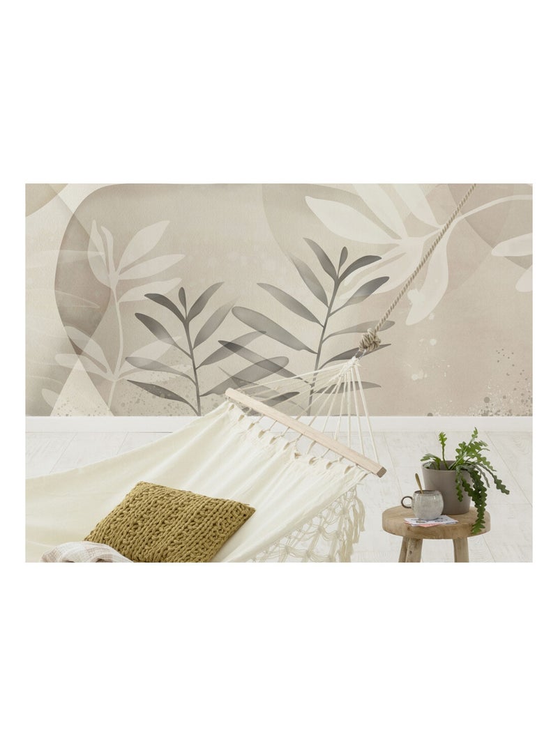 Photo murale - Feuilles De Palmiers Multicolore - Kiabi